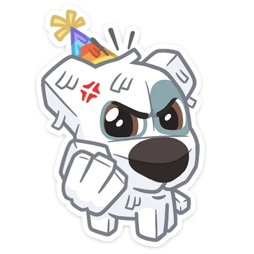 👊 Стикер «Спотти-пиньята» для Telegram