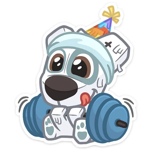 🏋‍♂ Стикер «Спотти-пиньята» для Telegram