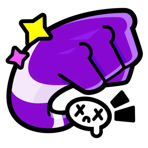 👊 Стикер «Спреи Brawl Stars» для Telegram