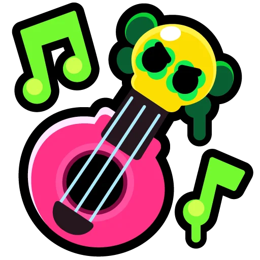 🎸 Стикер «Спреи Brawl Stars» для Telegram