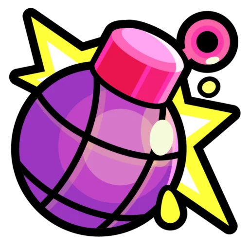 🌂 Стикер «Спреи Brawl Stars» для Telegram