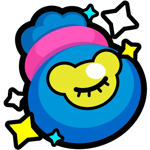 😴 Стикер «Спреи Brawl Stars» для Telegram