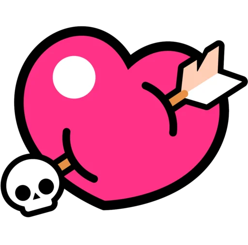 💘 Стикер «Спреи Brawl Stars» для Telegram