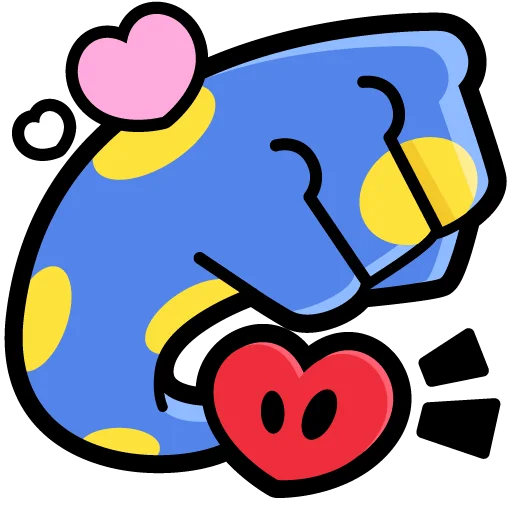 ♥️ Стикер «Спреи Brawl Stars» для Telegram