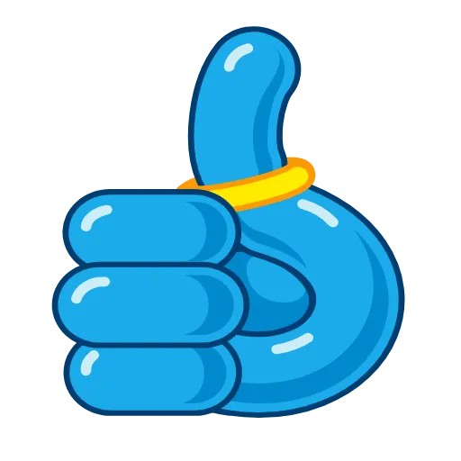 👍 Стикер «С Праздником» для Telegram