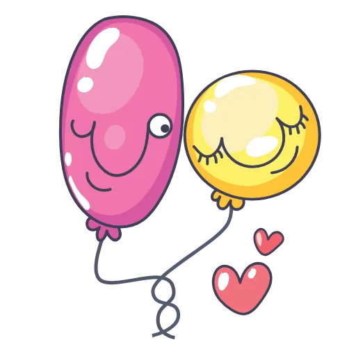 🥰 Стикер «С Праздником» для Telegram