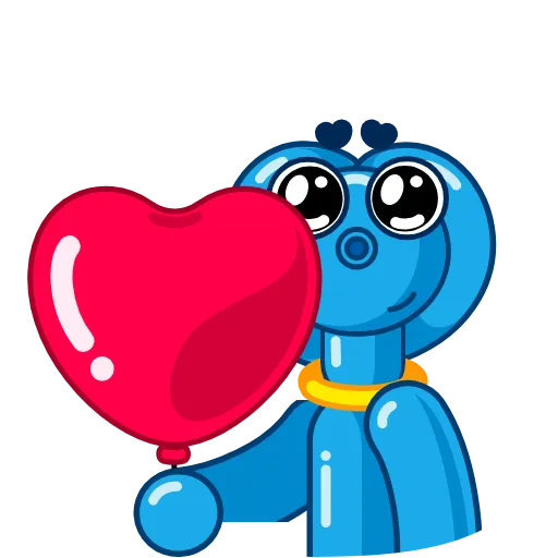 ❤ Стикер «С Праздником» для Telegram