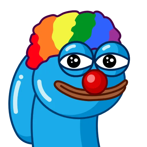 🤡 Стикер «С Праздником» для Telegram