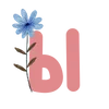 🌷 Эмодзи «Буквы с цветочками, русские и английские» для Telegram