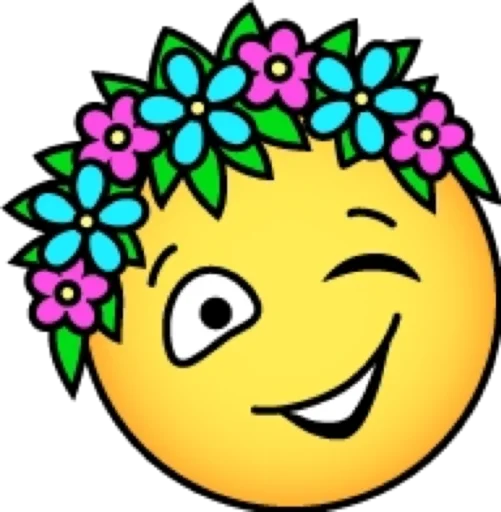 😉 Стикер «Весна» для Telegram