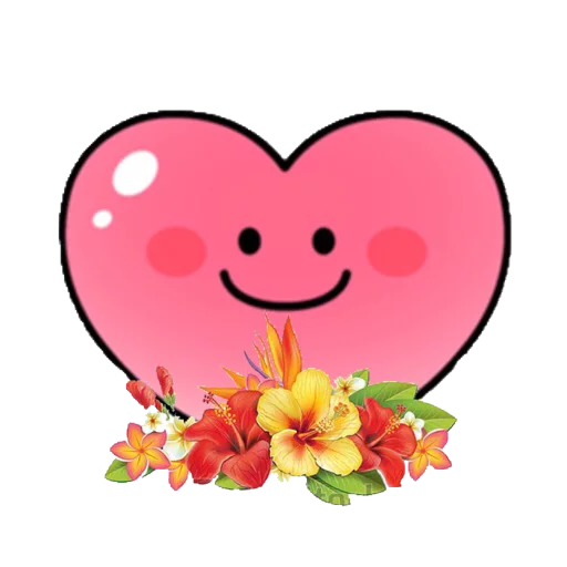 🌼 Стикер «Spring & Easter Heartfaces» для Telegram
