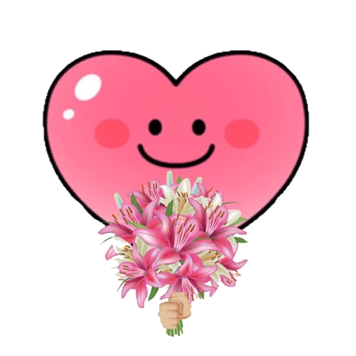 💐 Стикер «Spring & Easter Heartfaces» для Telegram