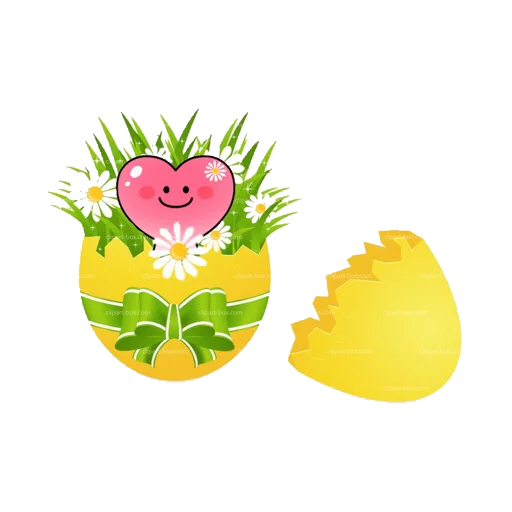 😊 Стикер «Spring & Easter Heartfaces» для Telegram