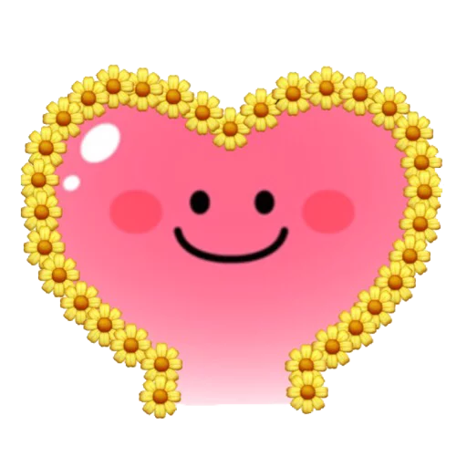 🌼 Стикер «Spring & Easter Heartfaces» для Telegram