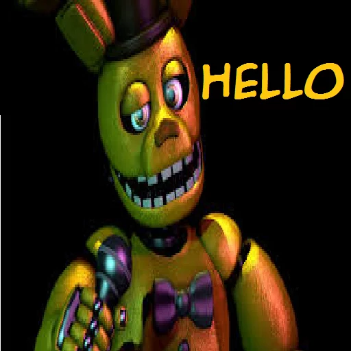 ✋️ Стикер «spring bonnie pack» для Telegram
