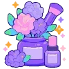 Стикер 55 spring flowers