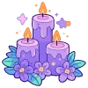 Стикер 47 spring flowers