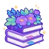Стикер 38 spring flowers