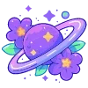 Стикер 15 spring flowers