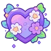 Стикер 23 spring flowers