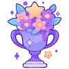 Стикер 44 spring flowers