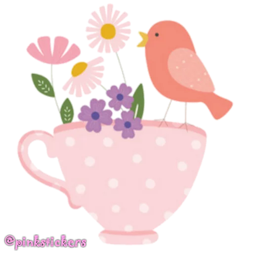 ☕️ Стикер «spring» для Telegram