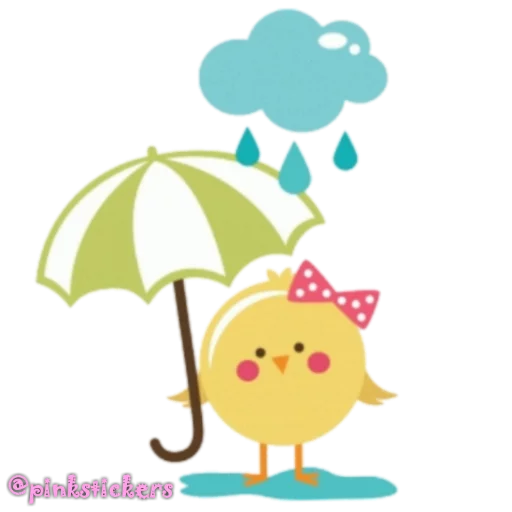 ☔️ Стикер «spring» для Telegram