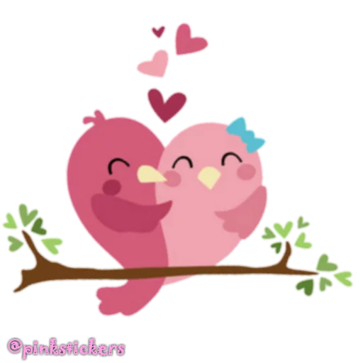 💗 Стикер «spring» для Telegram