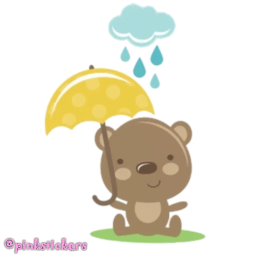 ☔️ Стикер «spring» для Telegram