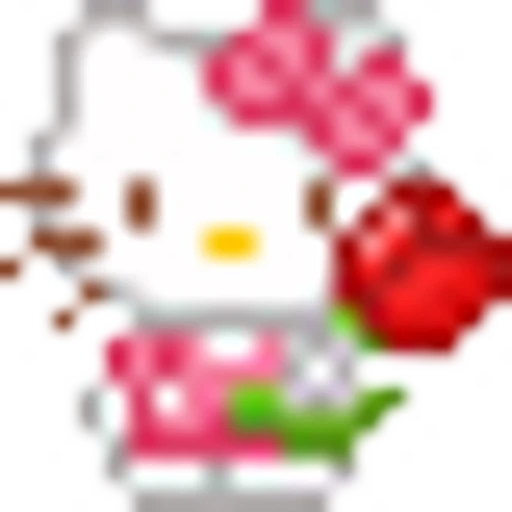 🌹 Эмодзи «Spring pixels» для Telegram