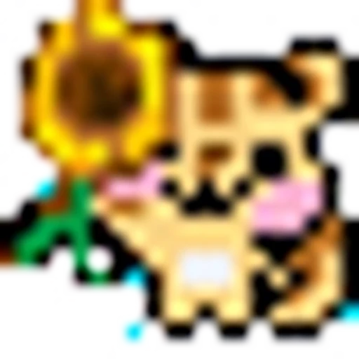 🌻 Эмодзи «Spring pixels» для Telegram