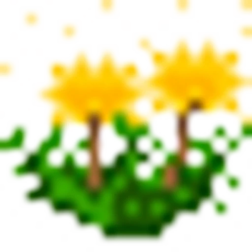 🌼 Эмодзи «Spring pixels» для Telegram