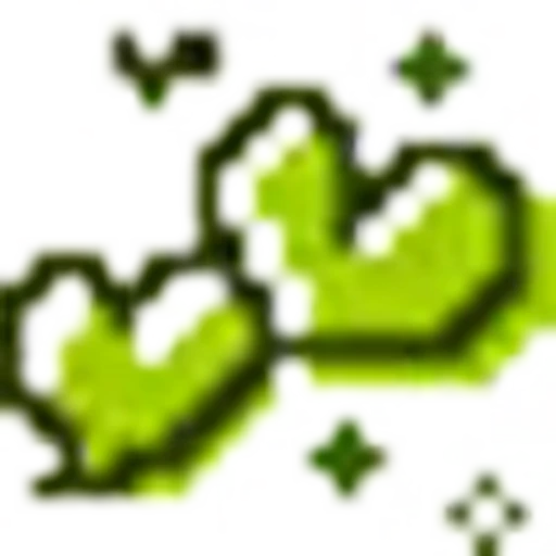 💚 Эмодзи «Spring pixels» для Telegram