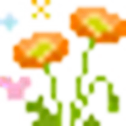 🌼 Эмодзи «Spring pixels» для Telegram