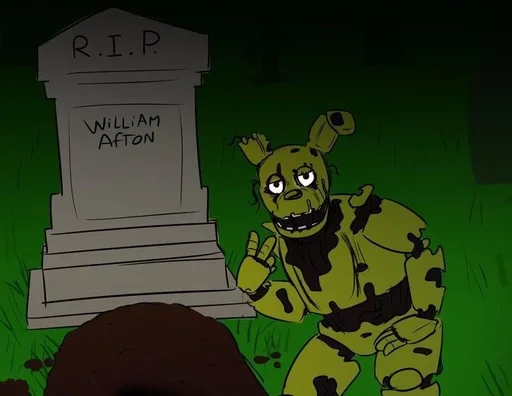 💫 Стикер «Springtrap» для Telegram