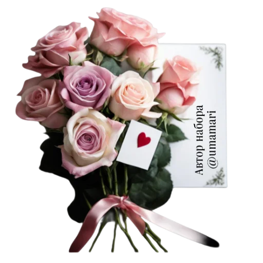 🌷 Стикер «Весенний» для Telegram