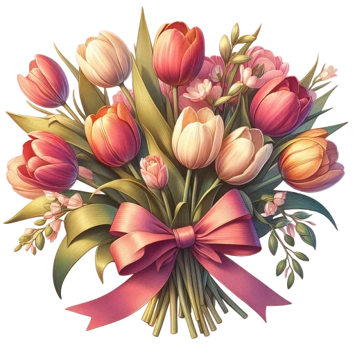 💐 Стикер «Весенний» для Telegram