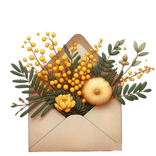 💐 Стикер «Весенний» для Telegram