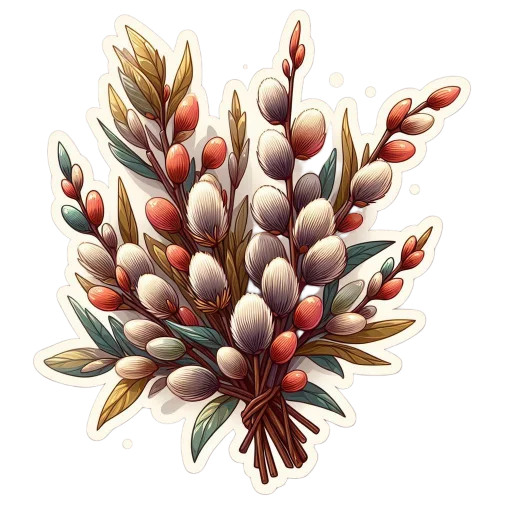 💐 Стикер «Весенний» для Telegram