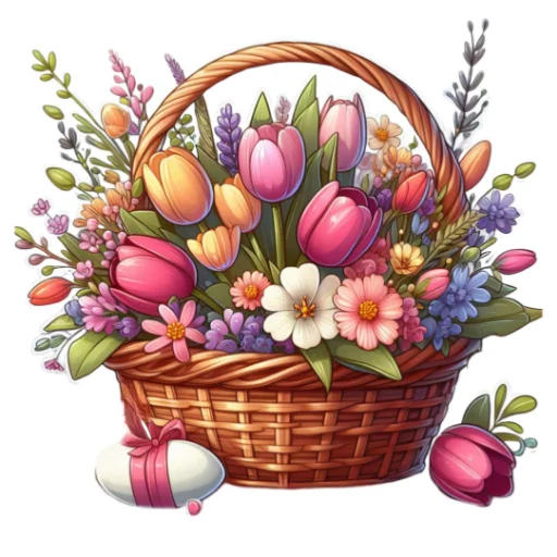 🌸 Стикер «Весенний» для Telegram