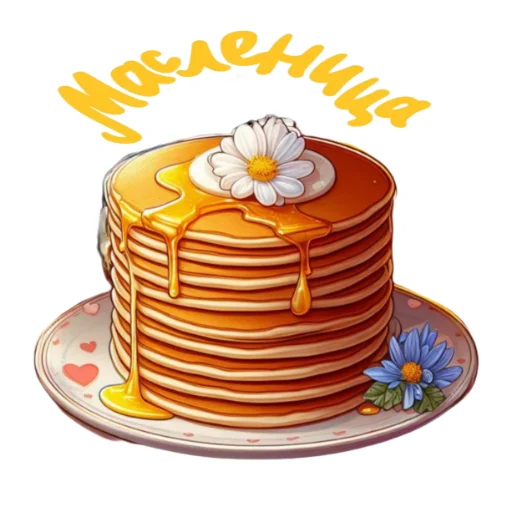 🥞 Стикер «Весенний» для Telegram
