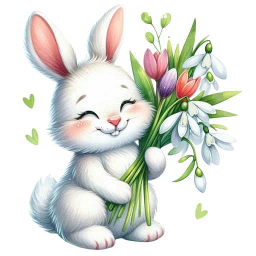 ❤️ Стикер «Весенний» для Telegram