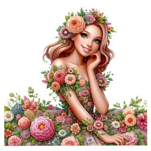 💐 Стикер «Весенний» для Telegram