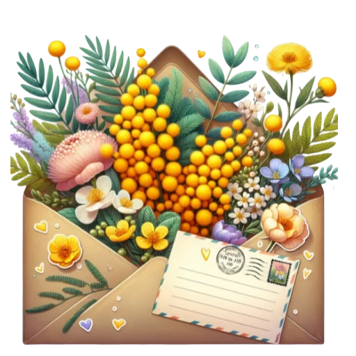 💐 Стикер «Весенний» для Telegram