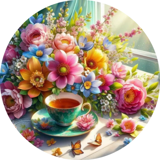 💐 Стикер «Весенний» для Telegram