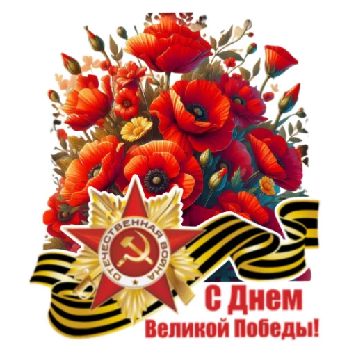 🖼 Стикер «Весенний» для Telegram