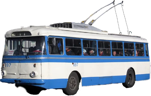 🚎 Стикер «Городской Транспорт» для Telegram