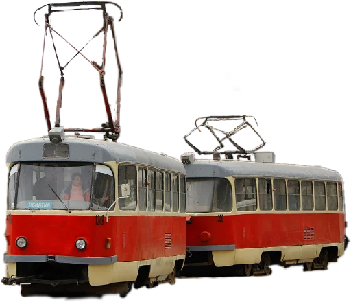 🚋 Стикер «Городской Транспорт» для Telegram
