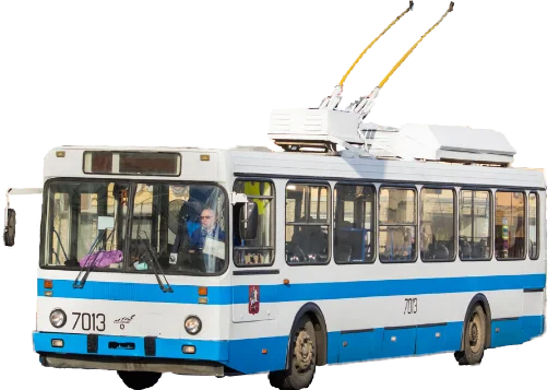🚎 Стикер «Городской Транспорт» для Telegram