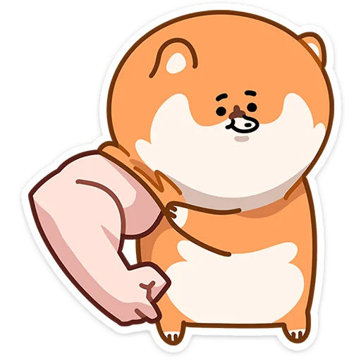 💪 Стикер «Шпиц Шприц» для Telegram